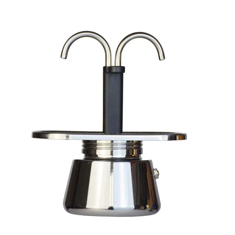 Moka Pot Stove - وعاء موكا صغير من الفولاذ المقاوم