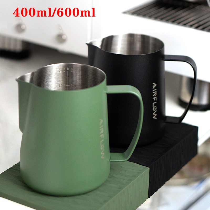 Barista Milk Jug - 400 مللي/600 مللي الفولاذ المقاوم للصدأ