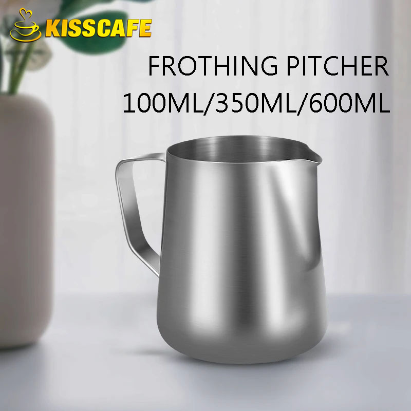 Barista Milk Jug - إبريق الحليب Frother حاوية من الفولاذ