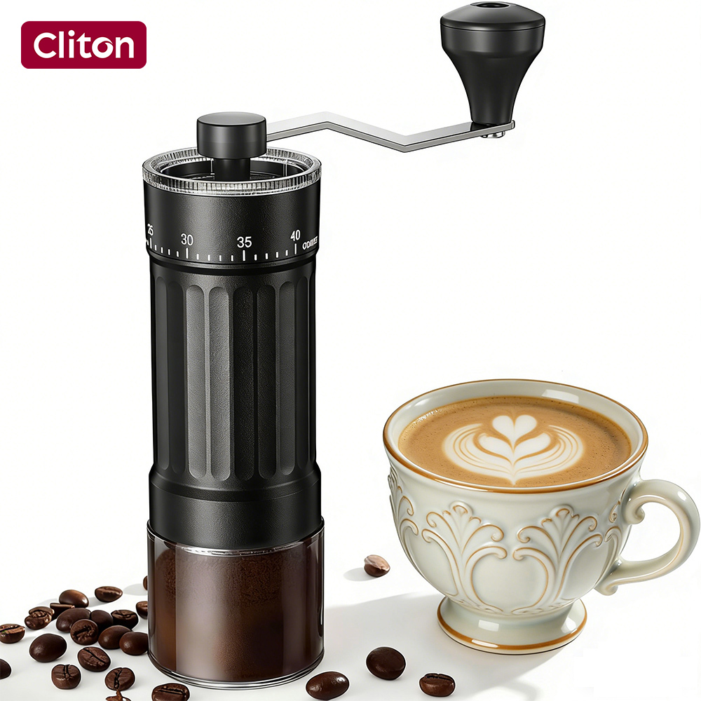 Burr Hand Grinder - مطحنة قهوة يدوية محمولة للاستخدام الخارجي