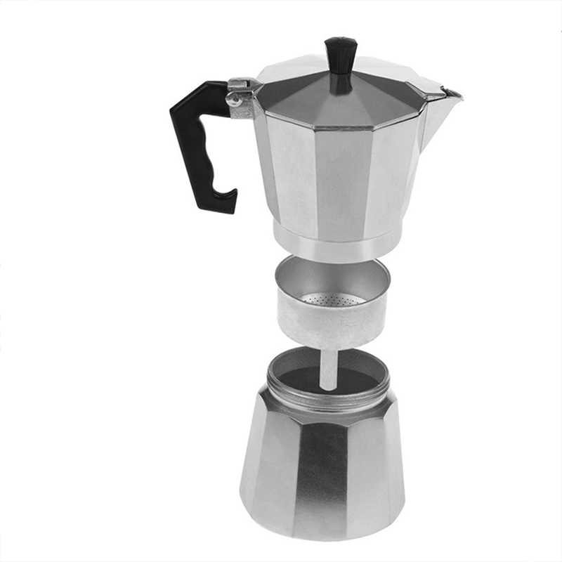 صانعة قهوة إسبريسو من الألومني - مراجعة Moka Pot Stove وسعره