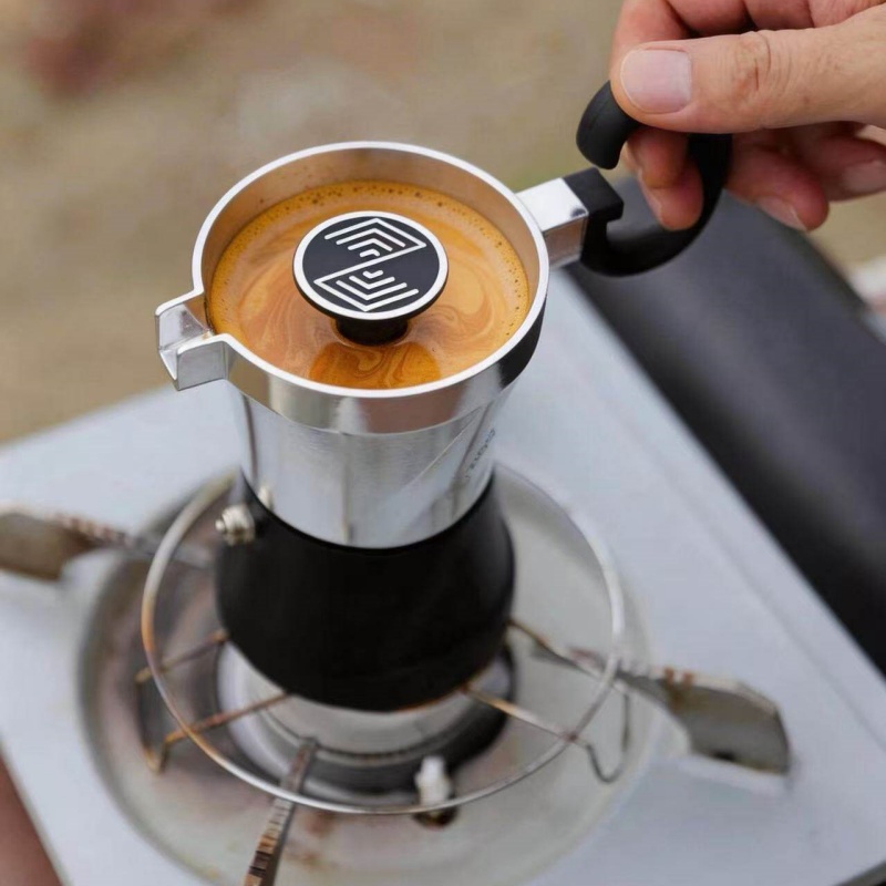 وعاء موكا زيجو ذو صمامين، صانع - مراجعة Moka Pot Stove وسعره
