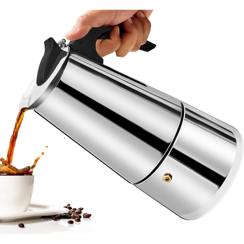 وعاء موكا من الفولاذ المقاوم ل - مراجعة Moka Pot Stove وسعره