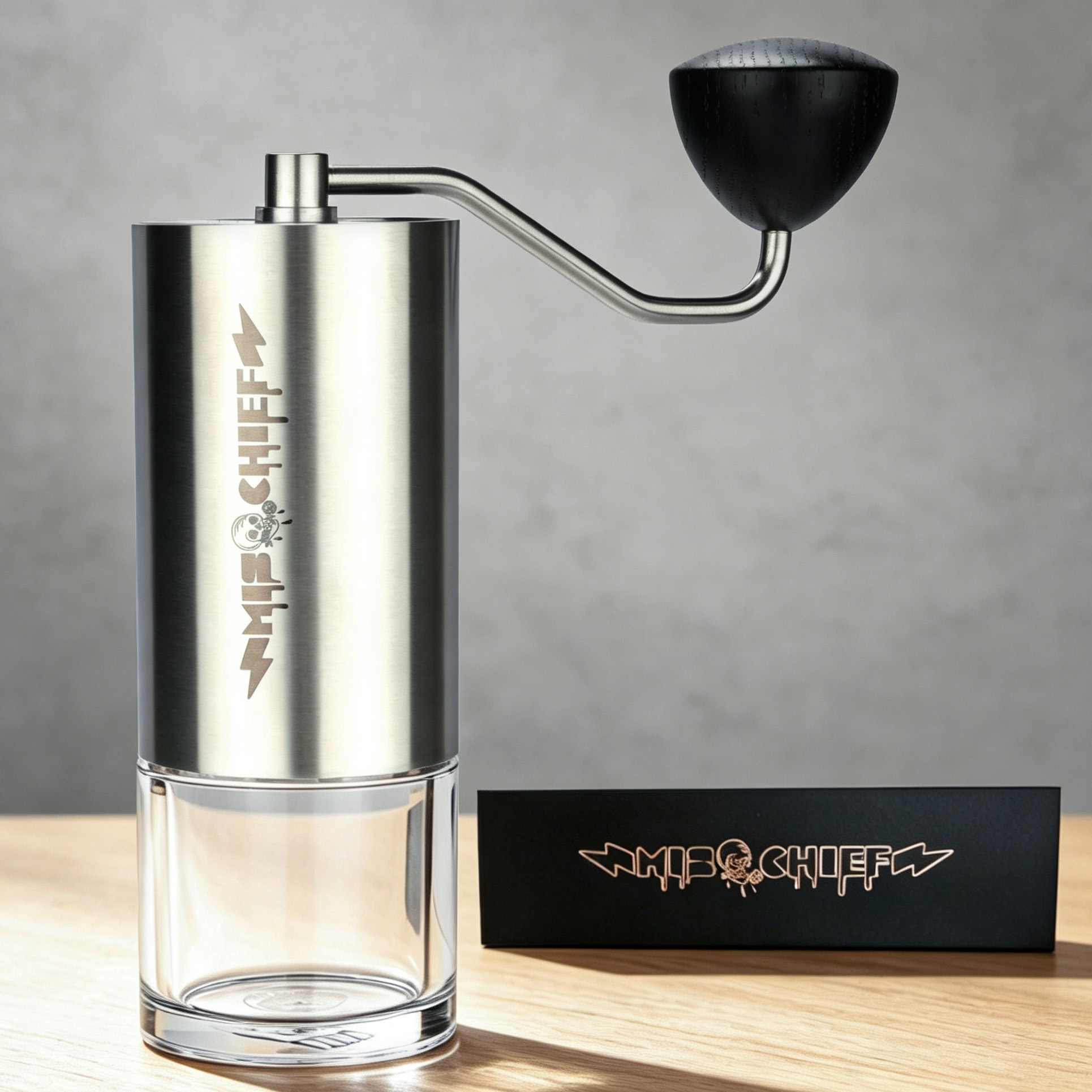 مطحنة قهوة يدوية ميس تشيف إم 4 - مراجعة Burr Hand Grinder وسعره