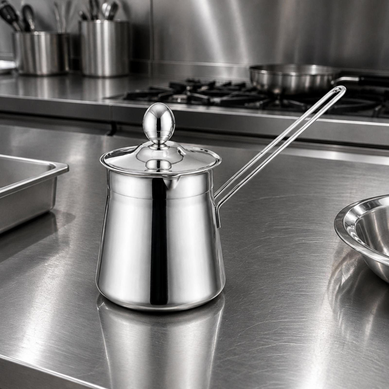 إبريق رغوة الحليب للقهوة بمقبض - مراجعة Barista Milk Jug وسعره