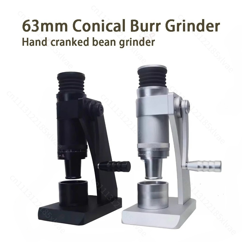 مطحنة قهوة يدوية 63 مم بتصميم  - مراجعة Burr Hand Grinder وسعره