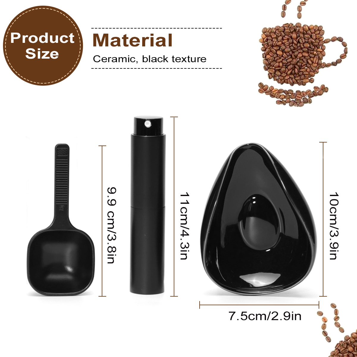 مجموعة كوب وملعقة جرعات حبوب ا - مراجعة Coffee Tea And Sugar Set وسعره