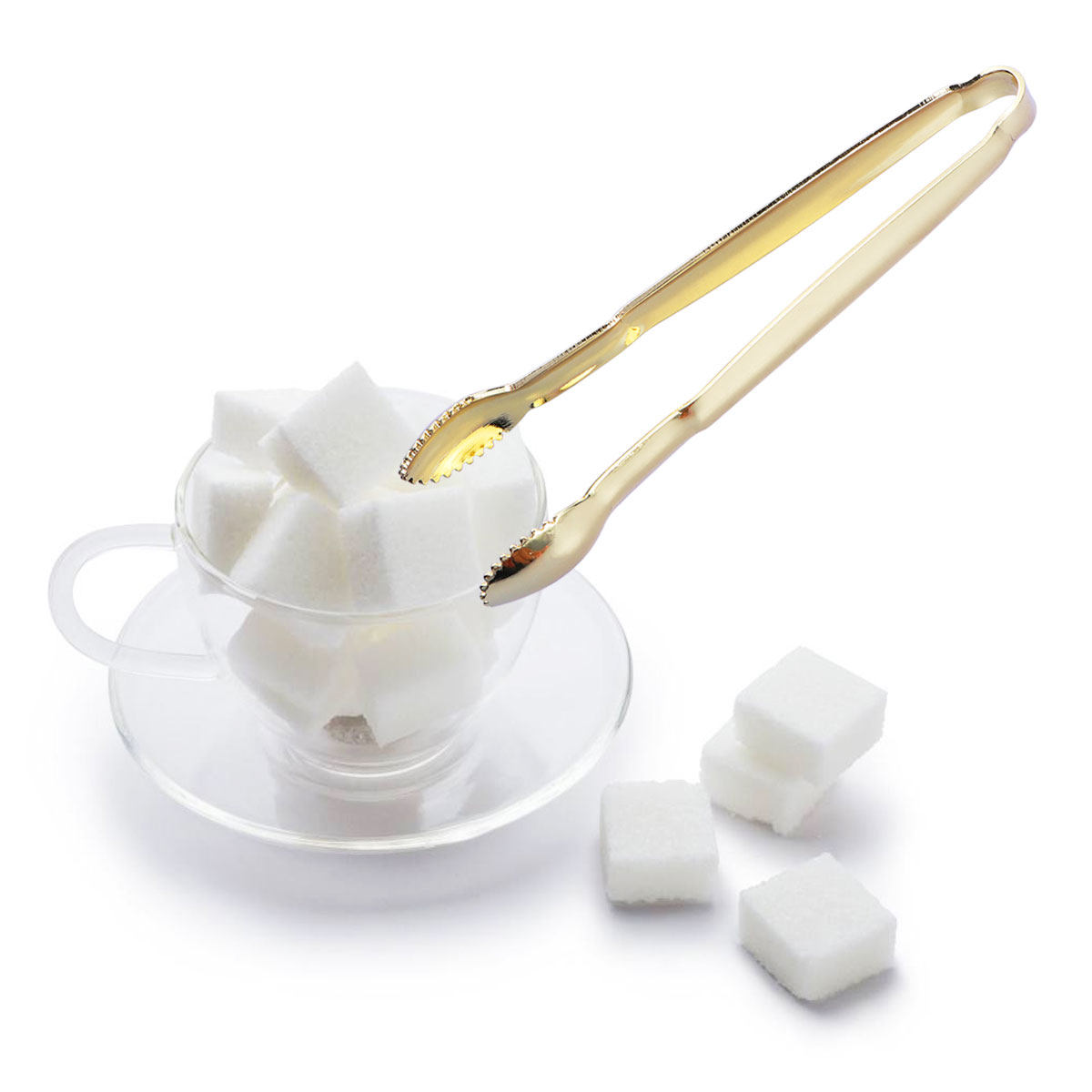 قطعتان من ملاقط مكعبات السكر ا - مراجعة Coffee Tea Sugar وسعره