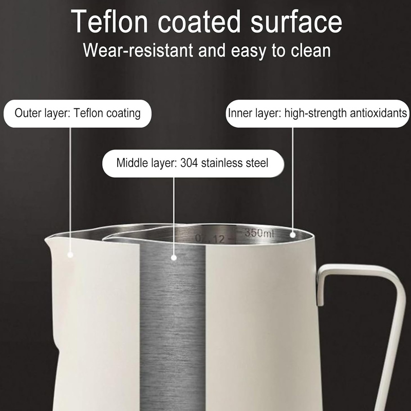 إبريق حليب من الفولاذ المقاوم  - مراجعة Barista Milk Jug وسعره