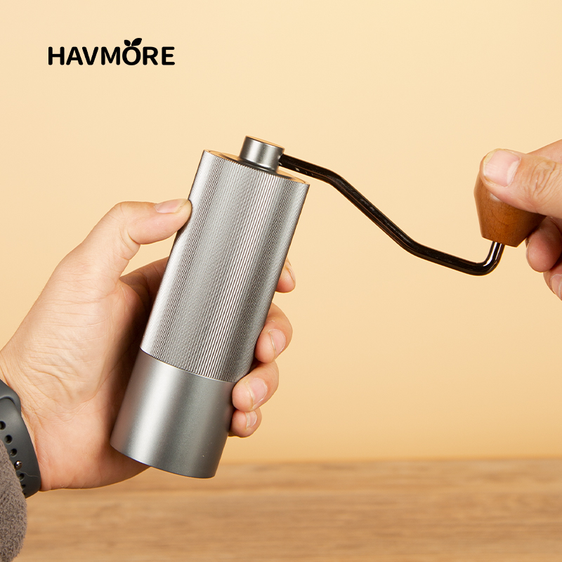 مطحنة القهوة اليدوية 304 الفول - مراجعة Burr Hand Grinder وسعره