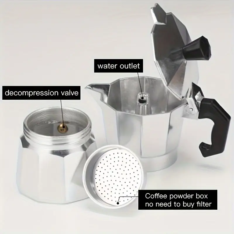 وعاء موكا كلاسيكي من الألومنيو - مراجعة Moka Pot Stove وسعره