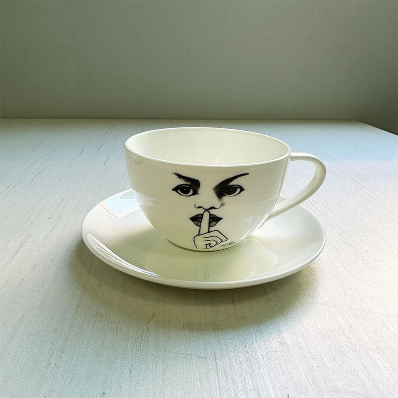كوب سيراميك مزين برسومات شخصيا - مراجعة Coffee Tea Images وسعره