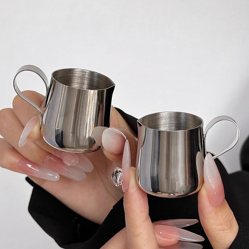 الفولاذ المقاوم للصدأ إبريق مز - مراجعة Barista Milk Jug وسعره