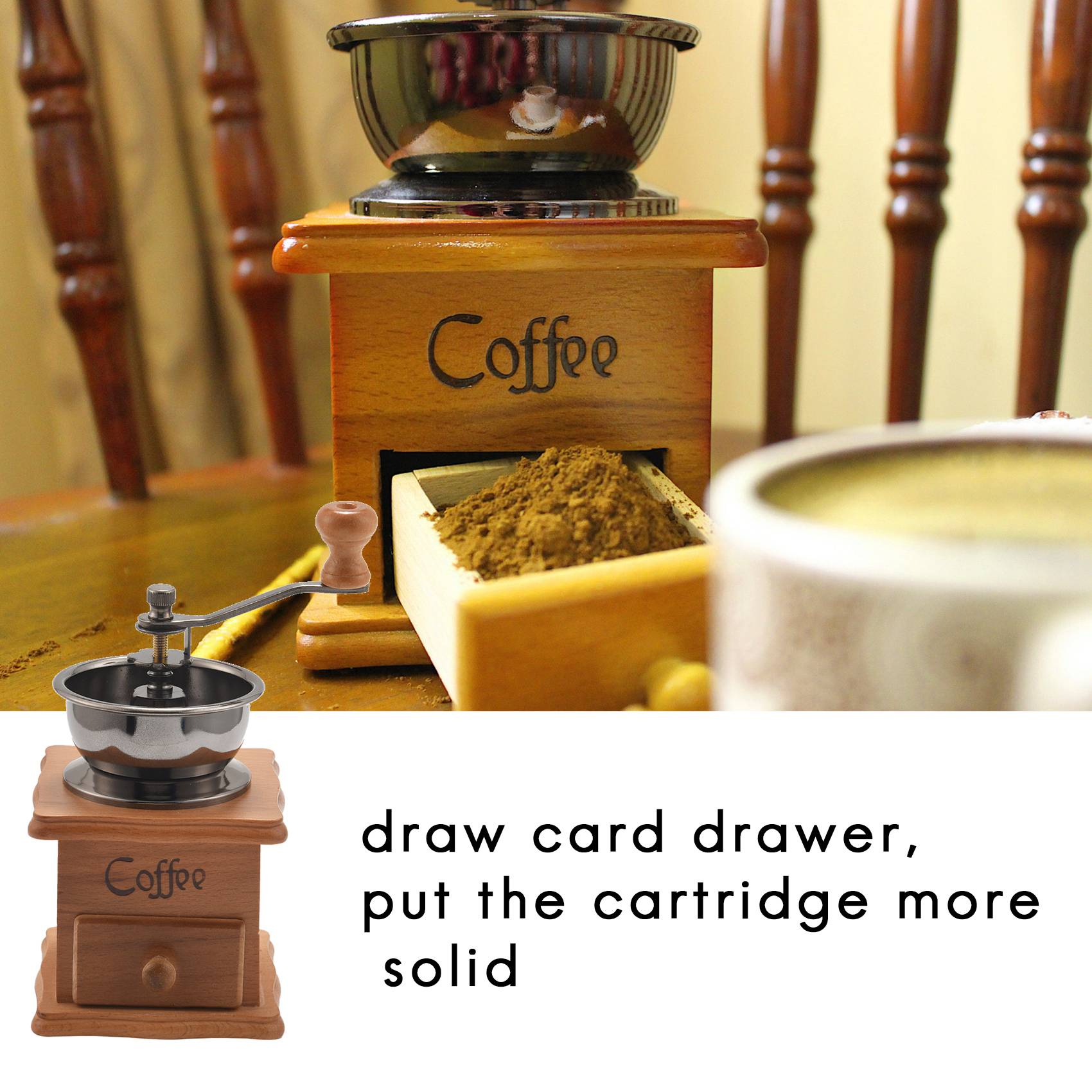[عروض ترويجية] مطحنة قهوة يدوي - مراجعة Burr Hand Grinder وسعره