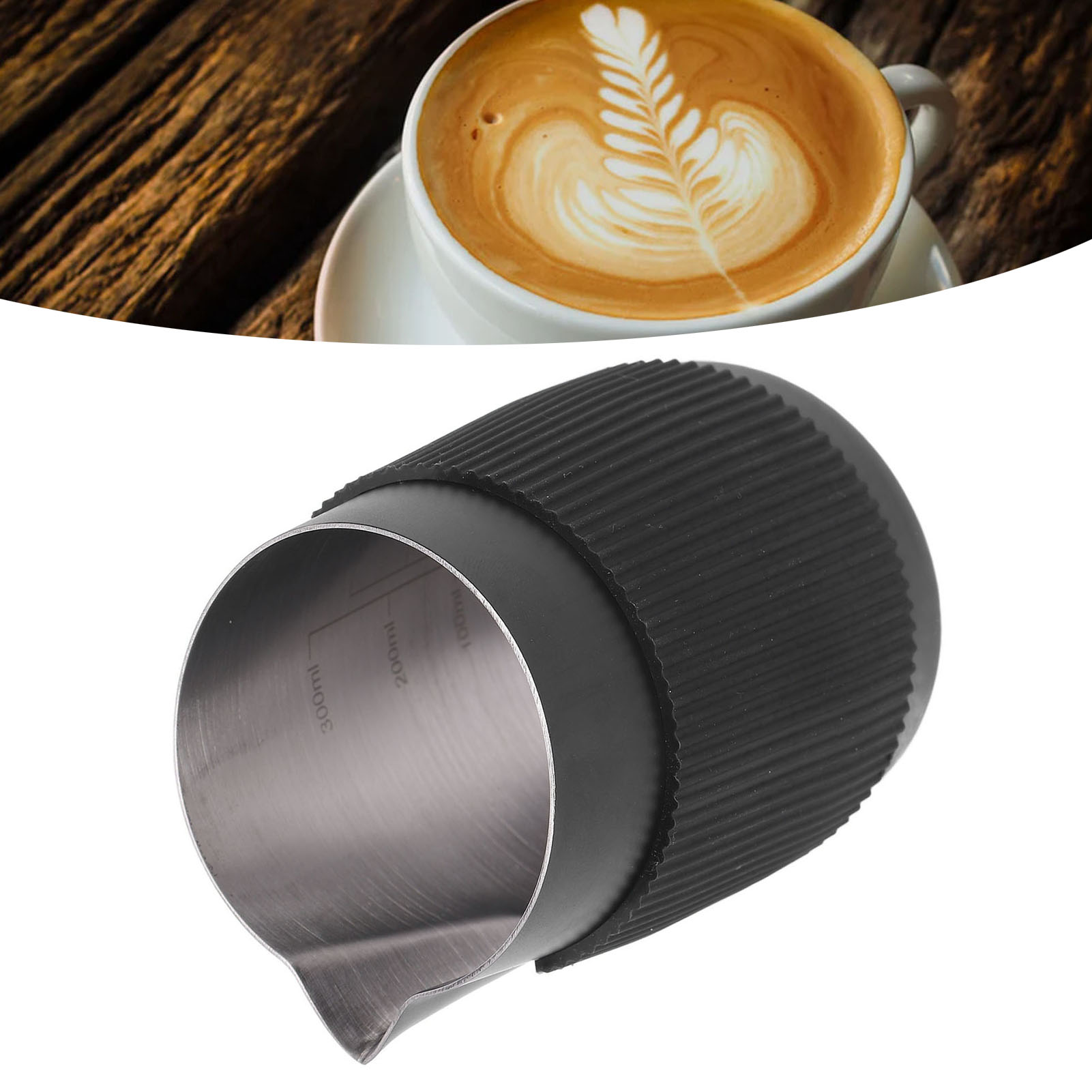 إبريق مزبد الحليب من الفولاذ ا - مراجعة Barista Milk Jug وسعره