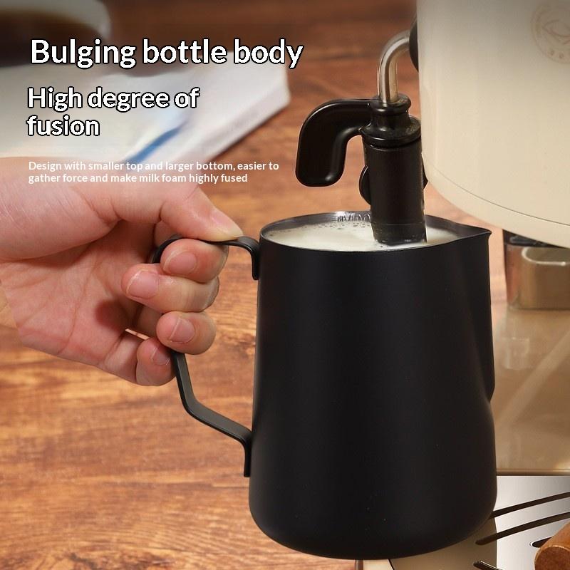 إبريق رغوة القهوة والحليب سعة  - مراجعة Barista Milk Jug وسعره