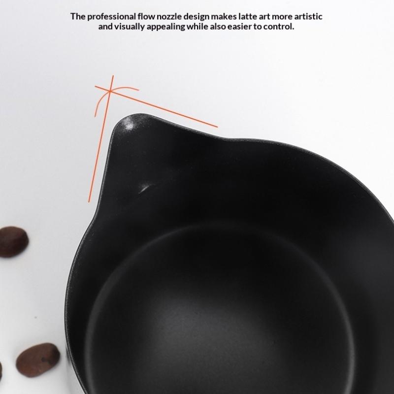 إبريق رغوة القهوة والحليب سعة  - مراجعة Barista Milk Jug وسعره