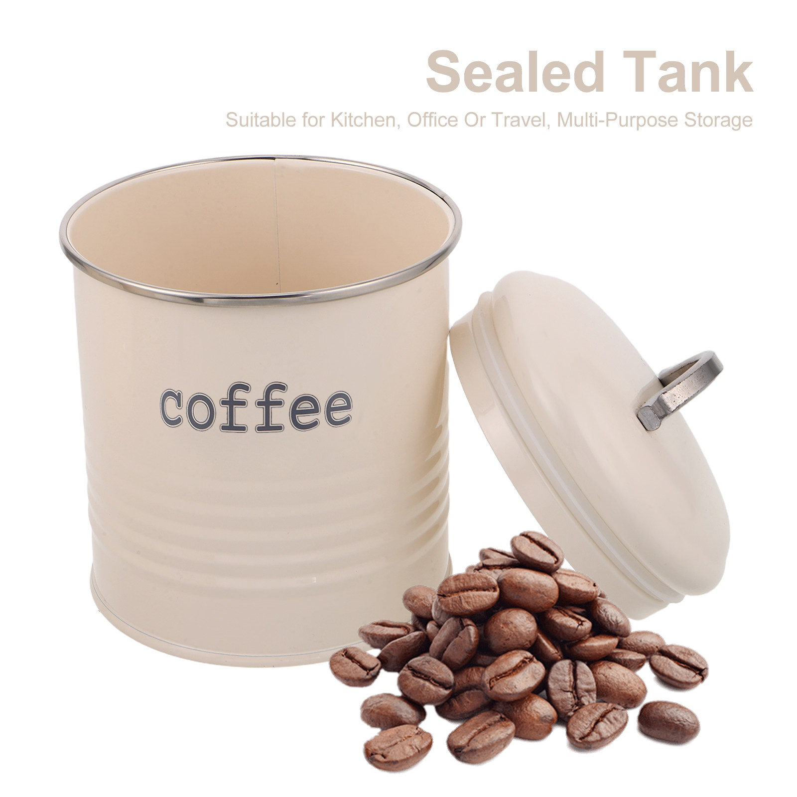 مجموعة من 3 حاويات محكمة الإغل - مراجعة Coffee Tea And Sugar Set وسعره
