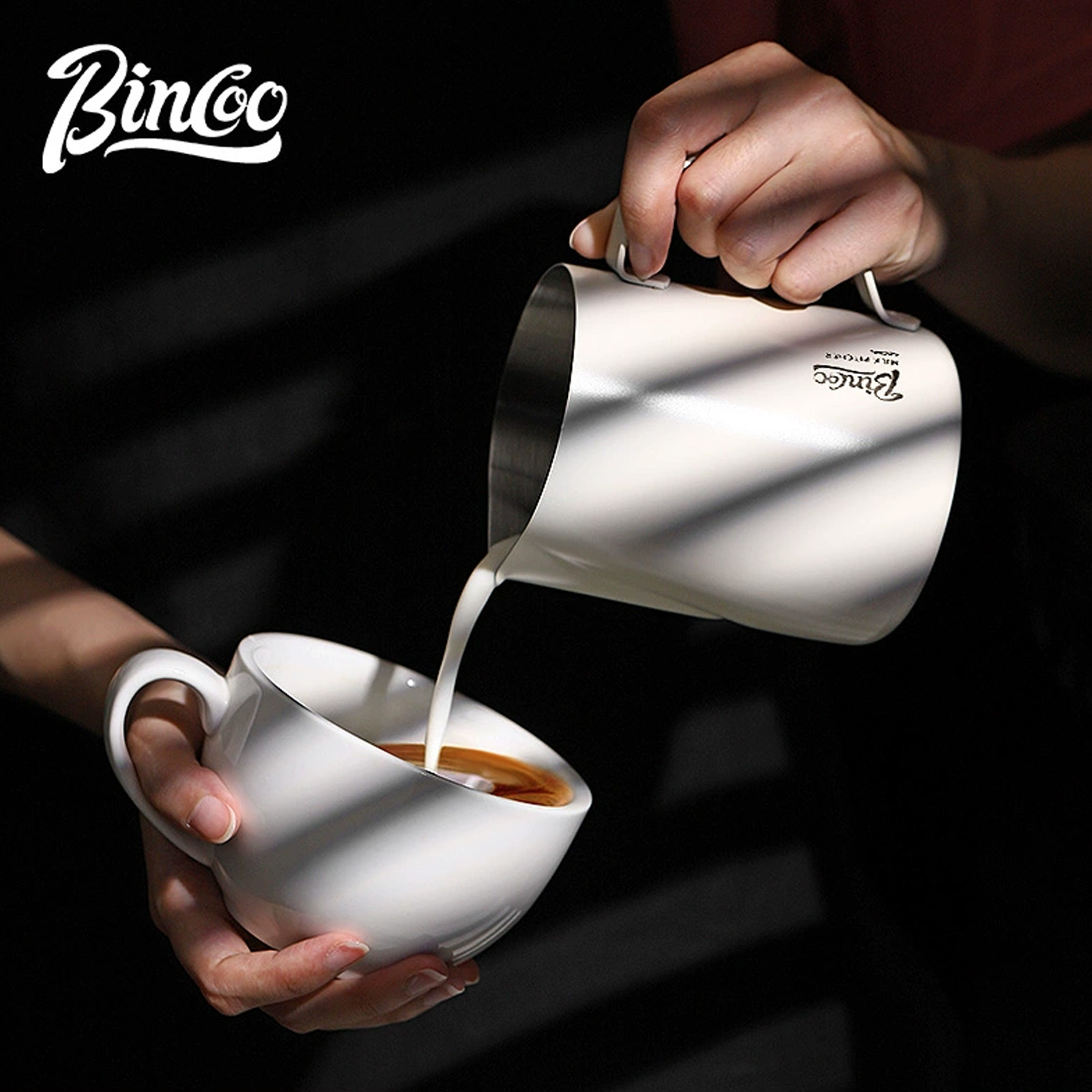 BINCOO 350/600 مللي إبريق مزبد - مراجعة Barista Milk Jug وسعره