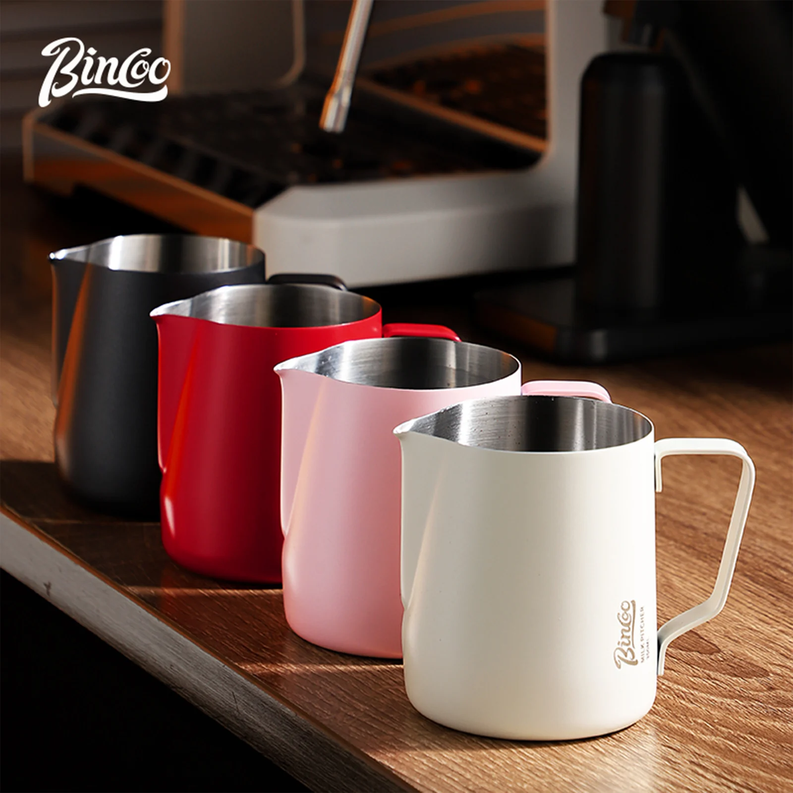 BINCOO 350/600 مللي إبريق مزبد - مراجعة Barista Milk Jug وسعره
